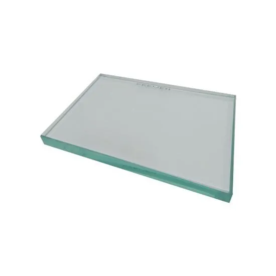 Placa de vidro esmerilhada