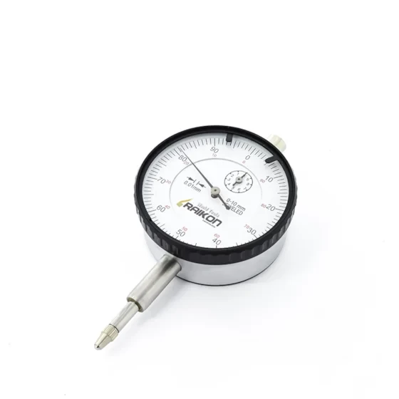 Relógio Comparador 0-10 mm/0.01 mm - mostrador de Ø 58mm